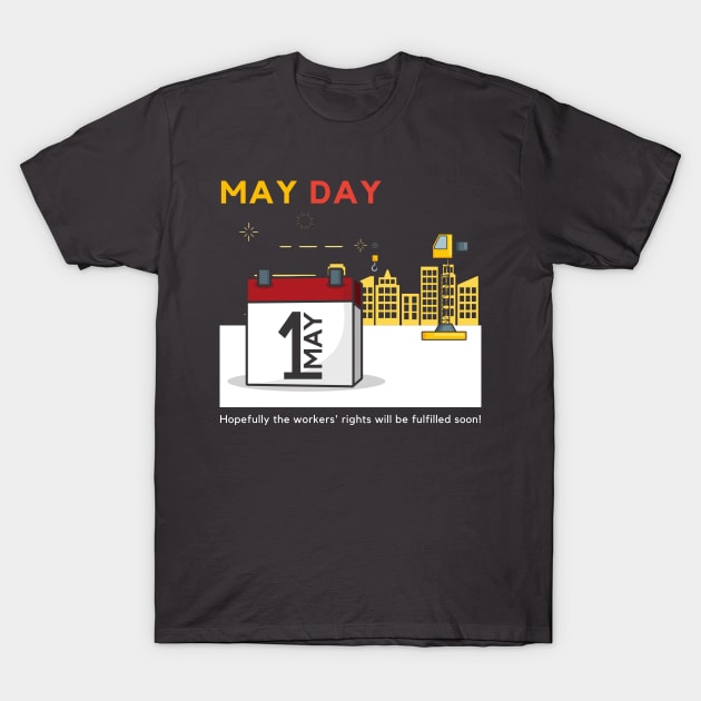 May Day Series 7 T-Shirt by Alfaroni